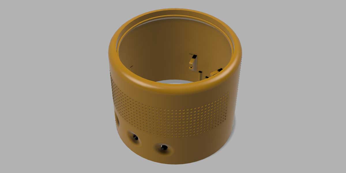 STL модель корпуса інтернет-радіо